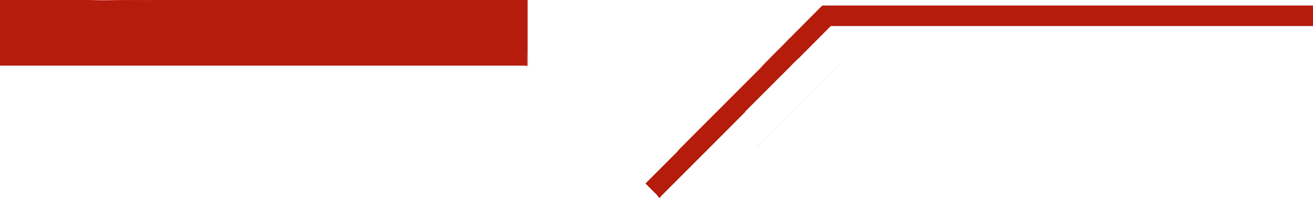 divider pijl wit met rode lijn