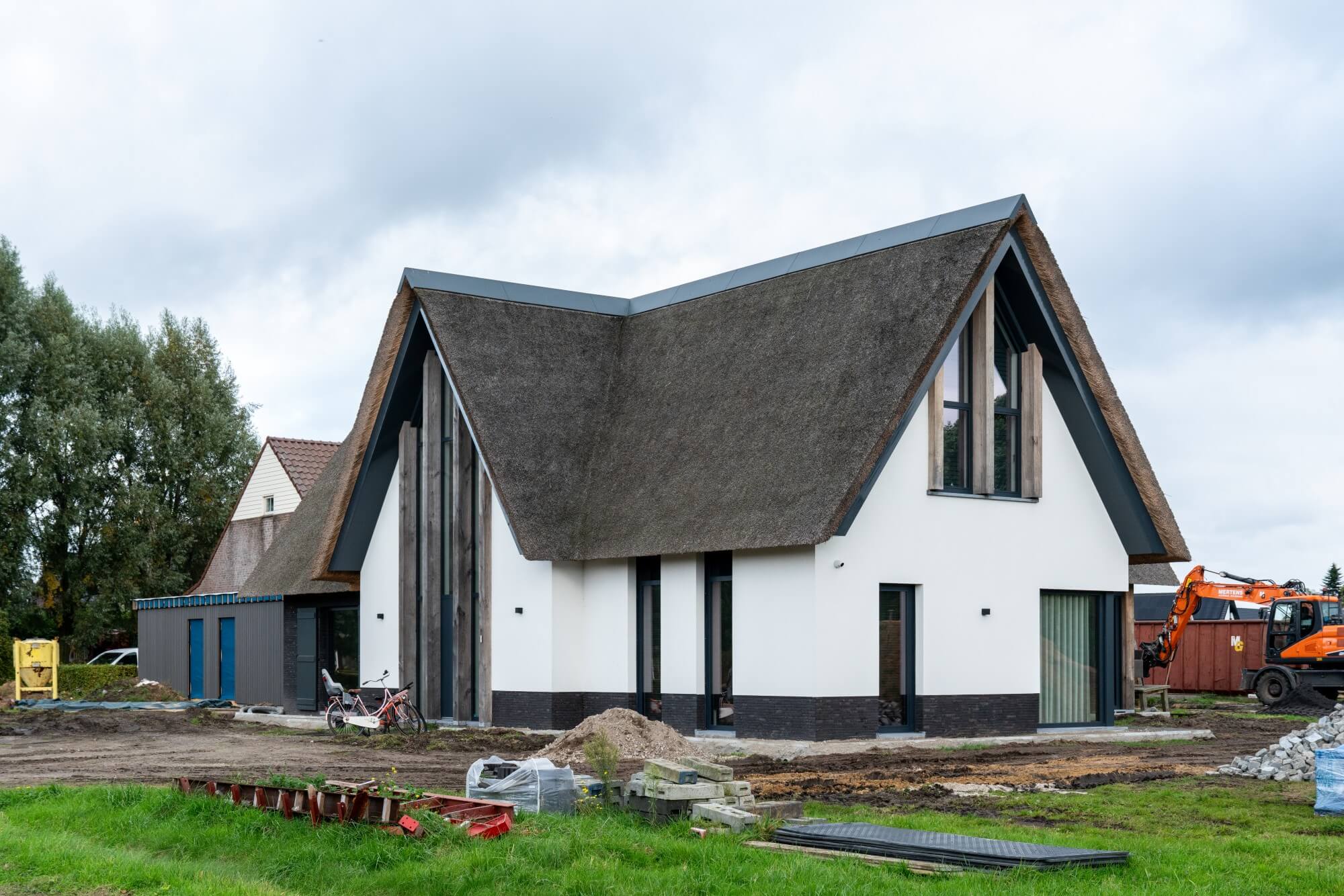 Nieuwbouw Landhuis Kraaiheuvelstraat 1 Achtmaal - Bouwbedrijf Nouws (c) Fred Schuch - Conntext